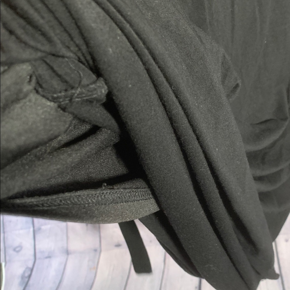 The Main Street Exchange Womens Short Sleeve Maxi Dress Black S Casual Minimal - Picture 4 of 7